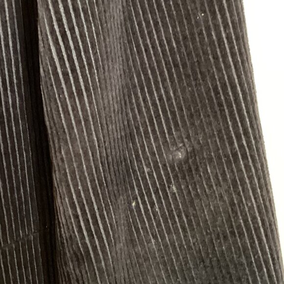 Jacob Women's Dark Brown Corduroy Coat With High Neck Lined Y2K Pockets - Picture 13 of 13